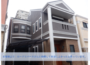 和泉市S邸外壁塗装工事2021年6月
