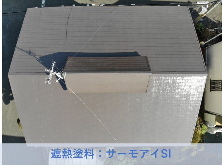 堺市南区Ｍ様邸屋根塗装工事