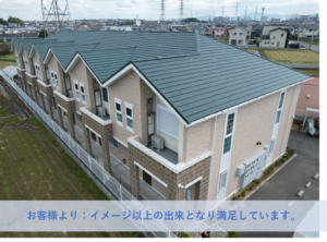 岸和田市Ｍ様ハイツ外壁塗装・屋根カバー工法工事 　2024年4月