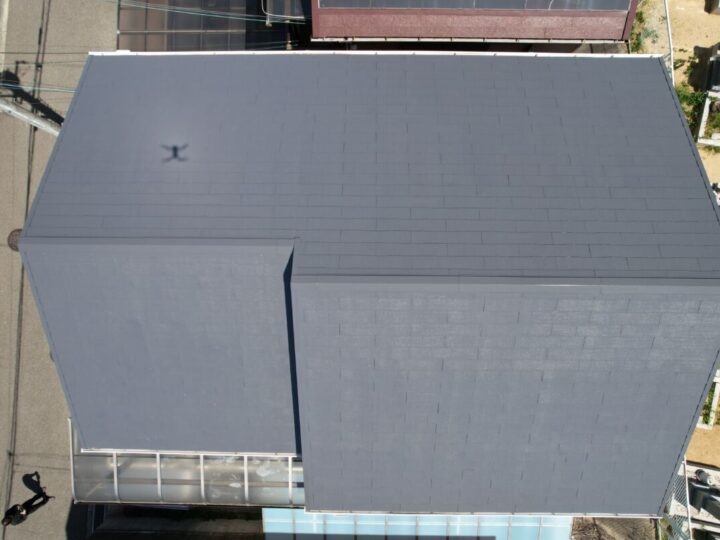 和泉市U様邸屋根塗装工事