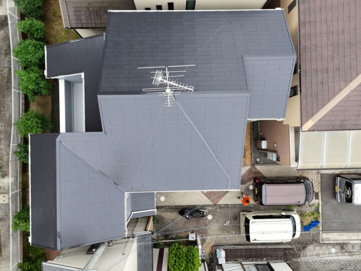 和泉市Ｏ様邸屋根塗装工事