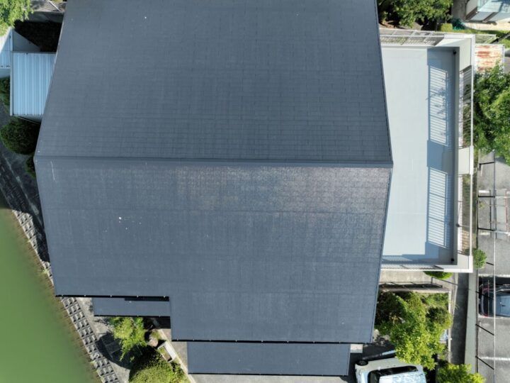 和泉市Ｎ自治会館屋根塗装工事