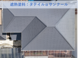 和泉市Ｎ様邸屋根塗装工事