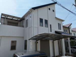 泉北郡Ｕ様邸外壁塗装・屋根塗装工事 　2025年８月