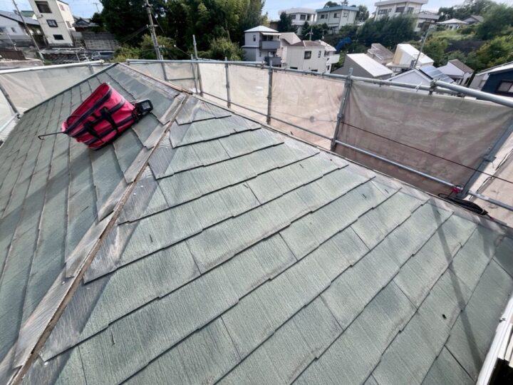 既存棟板金撤去