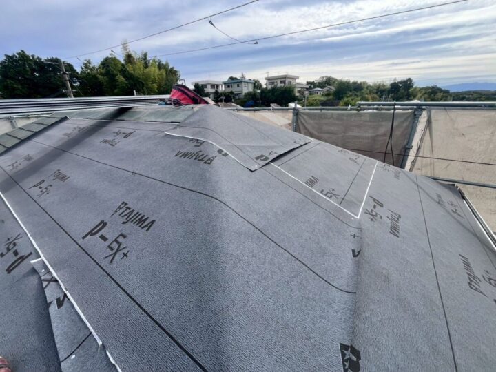 ルーフィング新設