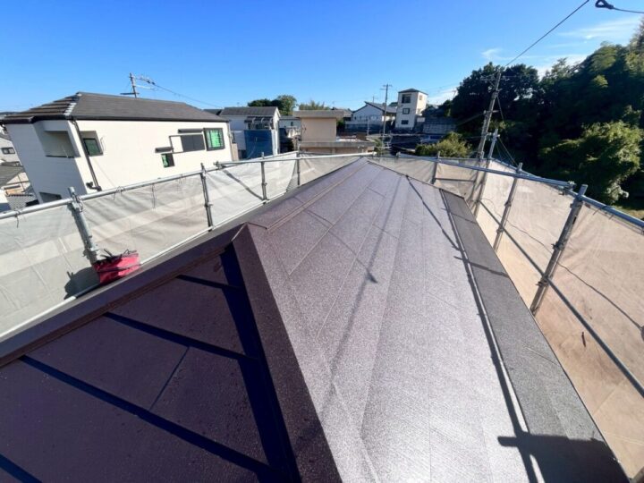 屋根張り