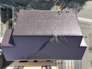 岸和田市Ｆ様邸屋根塗装工事