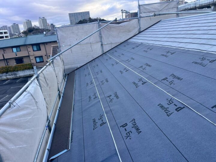ルーフィング新設
