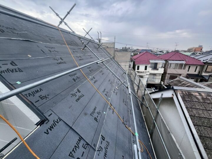 ルーフィング新設