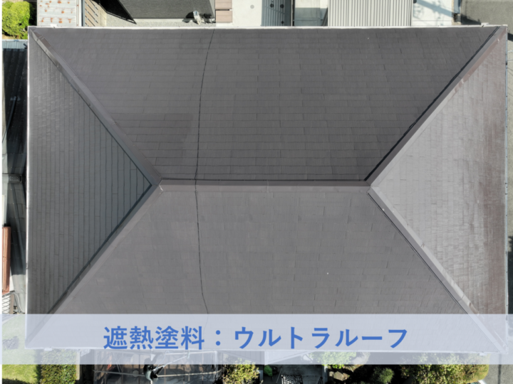和泉市Ｉ様邸屋根塗装工事