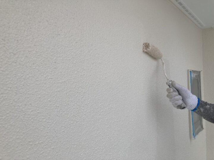 上塗り2回目